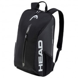 Head Tour Backpack 25L Black Tennis Bag